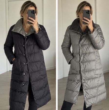 Down coat 100 gr. riversibile
