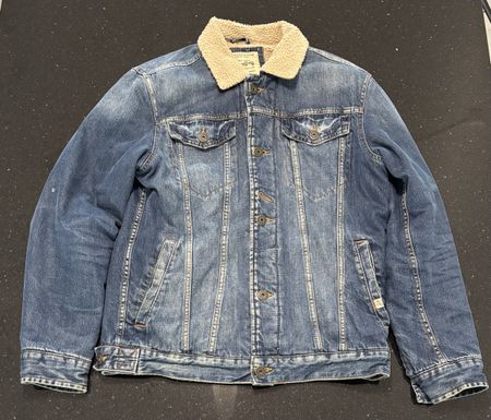 Jack and Jones Jeansjacke mit Teddyfell