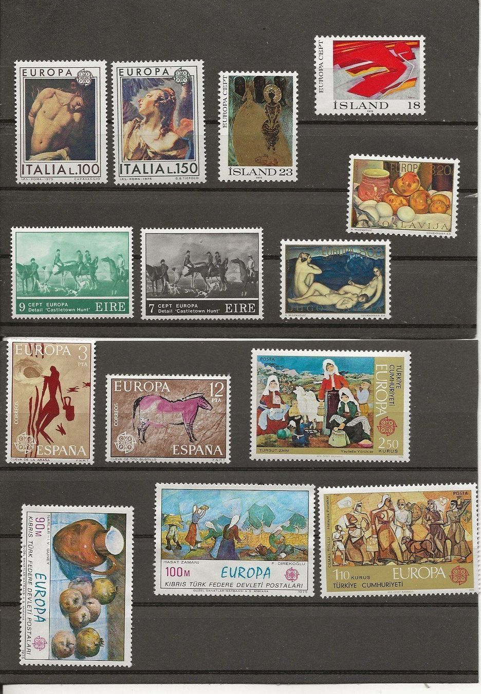 Tutti i francobolli: Europa Tous les pays 1975 ** – Nuovo (secondo la descrizione) da Sion venduto da PierreP01 2
