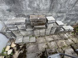 Zement Gartenplatten/Steine