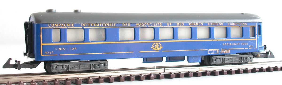Wesa Modelleisenbahnen: Wesa TEE-Speisewagen Spur 13mm – Gebraucht aus Oberwil BL von Klang