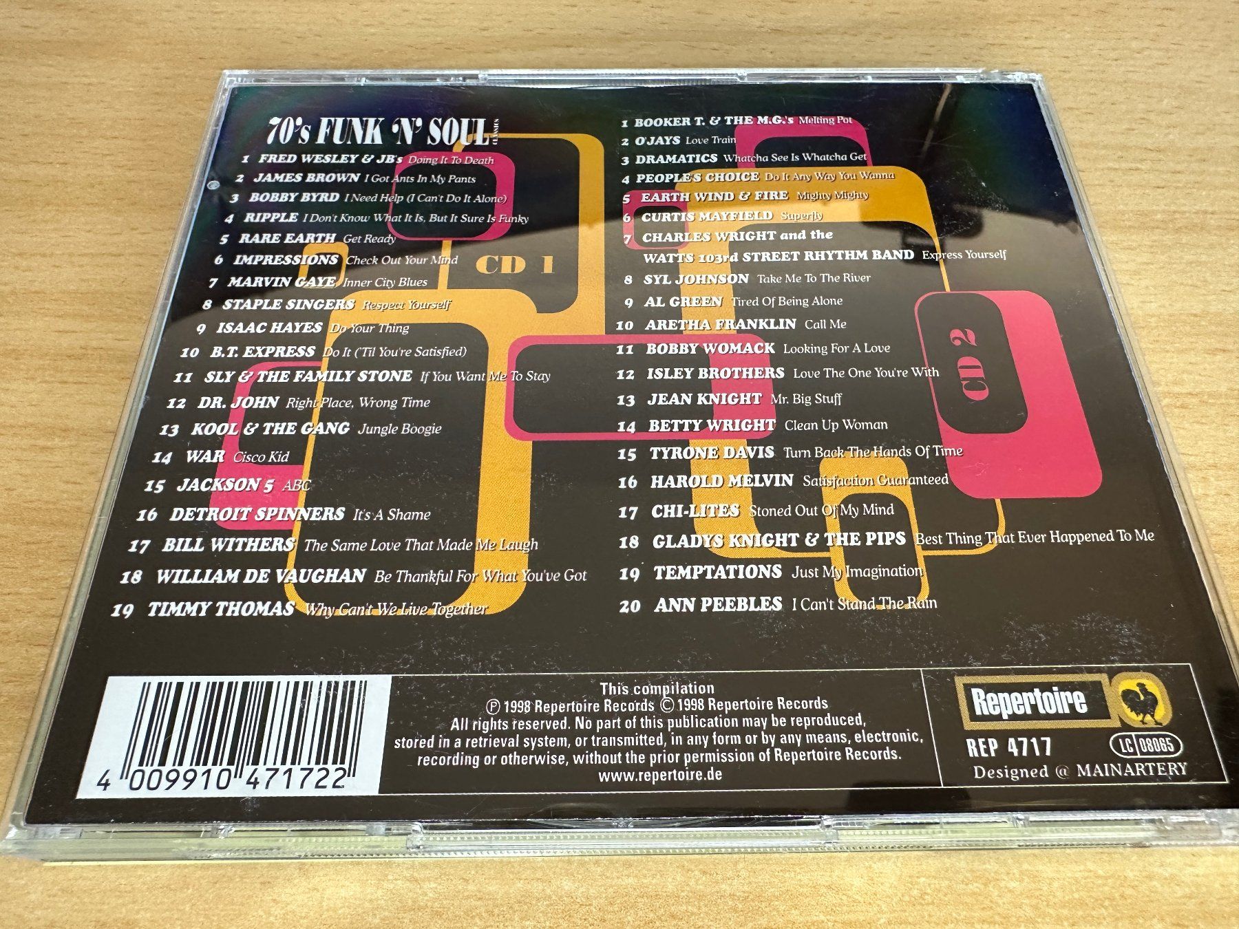 CDs: Various – 70's Funk 'n' Soul Classics - 2 CD – Gebraucht aus Rikon im Tösstal von Alpenmutz 1