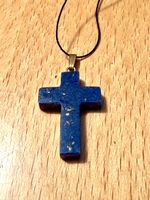 Lapis Lazuli Kreuz Anhänger