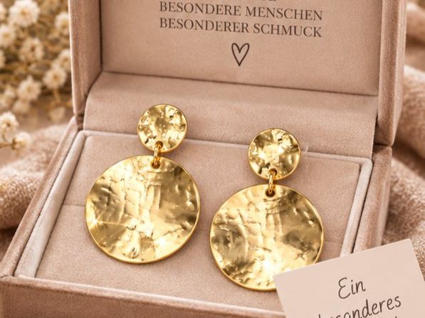 Orecchini pendenti & Orecchini a lobo: Ohrringe vergoldet – Nuovo e nell'imballaggio originale da Hemmental venduto da Aureumgold 3