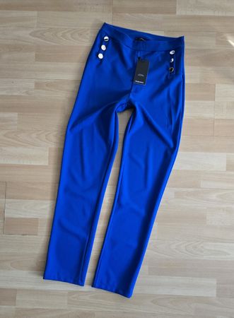 Neu blaue elegante Hose Gr. S