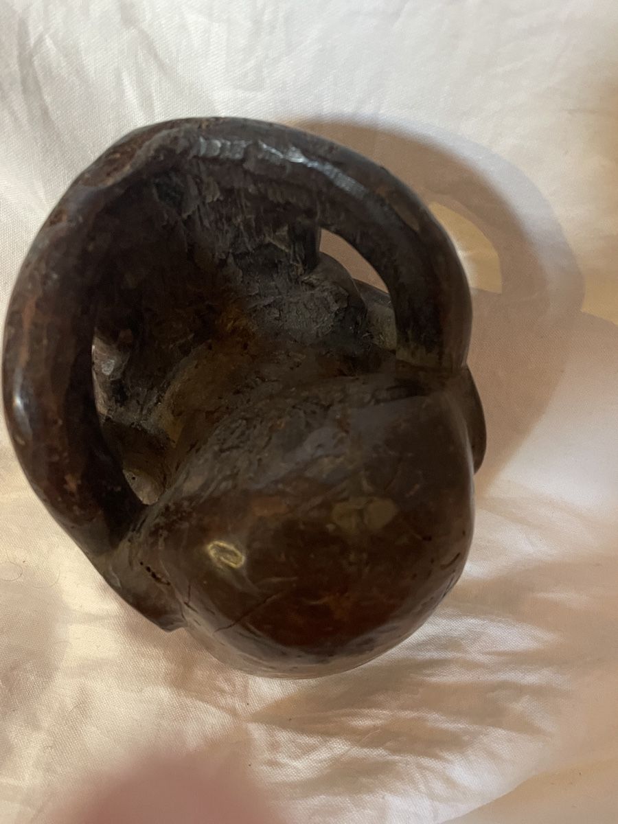 Statuette: Alter Schädel Holz – Usato da Benken SG venduto da tame_impala 5