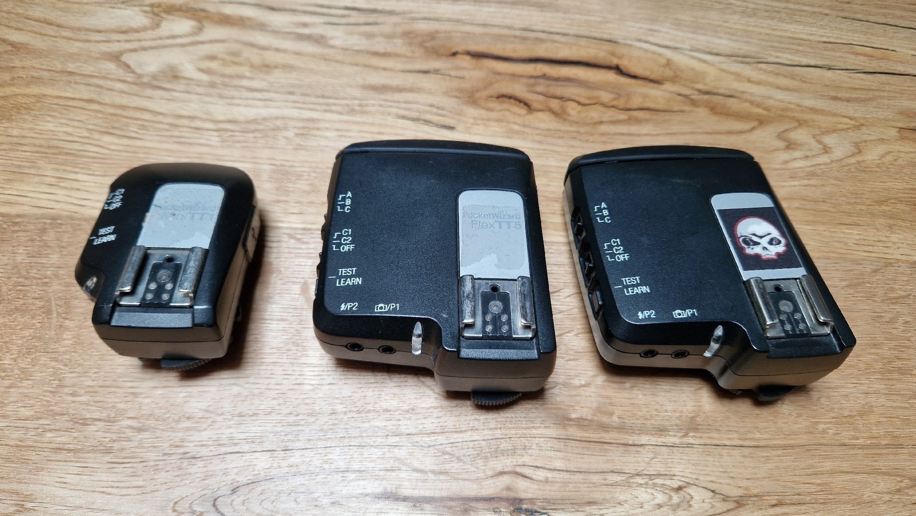 Telecomandi: PocketWizard 1x Mini TT1 und 2x FlexTT5 – Usato da Hofstetten BE venduto da Sroger
