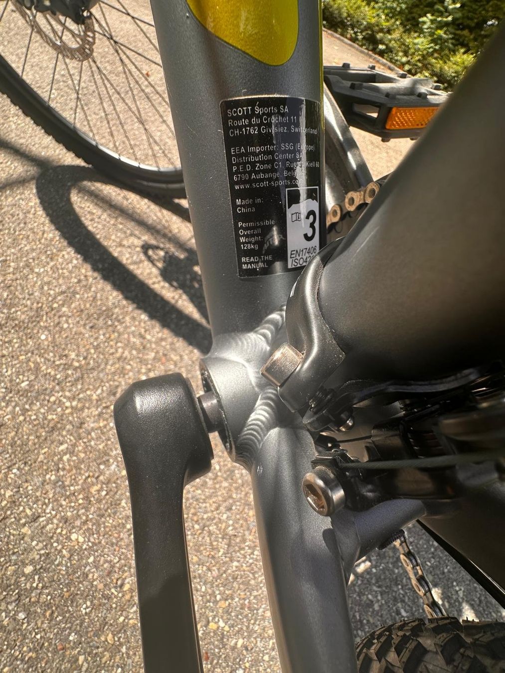 Velos: Scott Mountainbike mit ABUS Schloss & Schutzblechen – Gebraucht aus Zollikerberg von maon1999 4