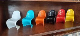 Vitra Miniatur Verner Panton 6er Set Rar