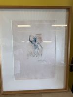 Dali Stichradierung Dame mit Turban XXVII/XCV gerahmt 