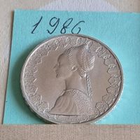 500 Lire 1986 Italie ARGENT