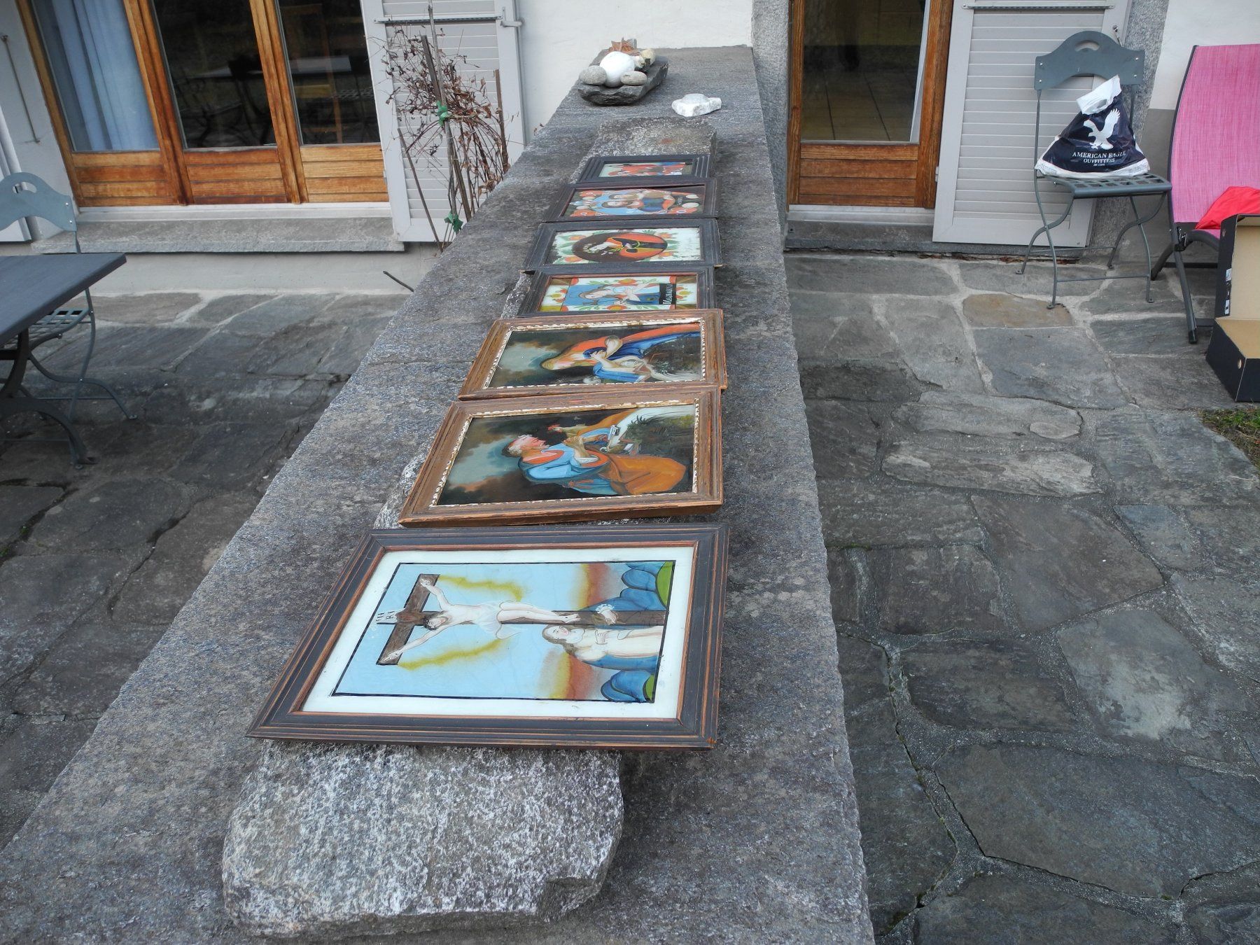 Tableaux: Hinterglasbilder – D'occasion à Lostallo par 137264 3