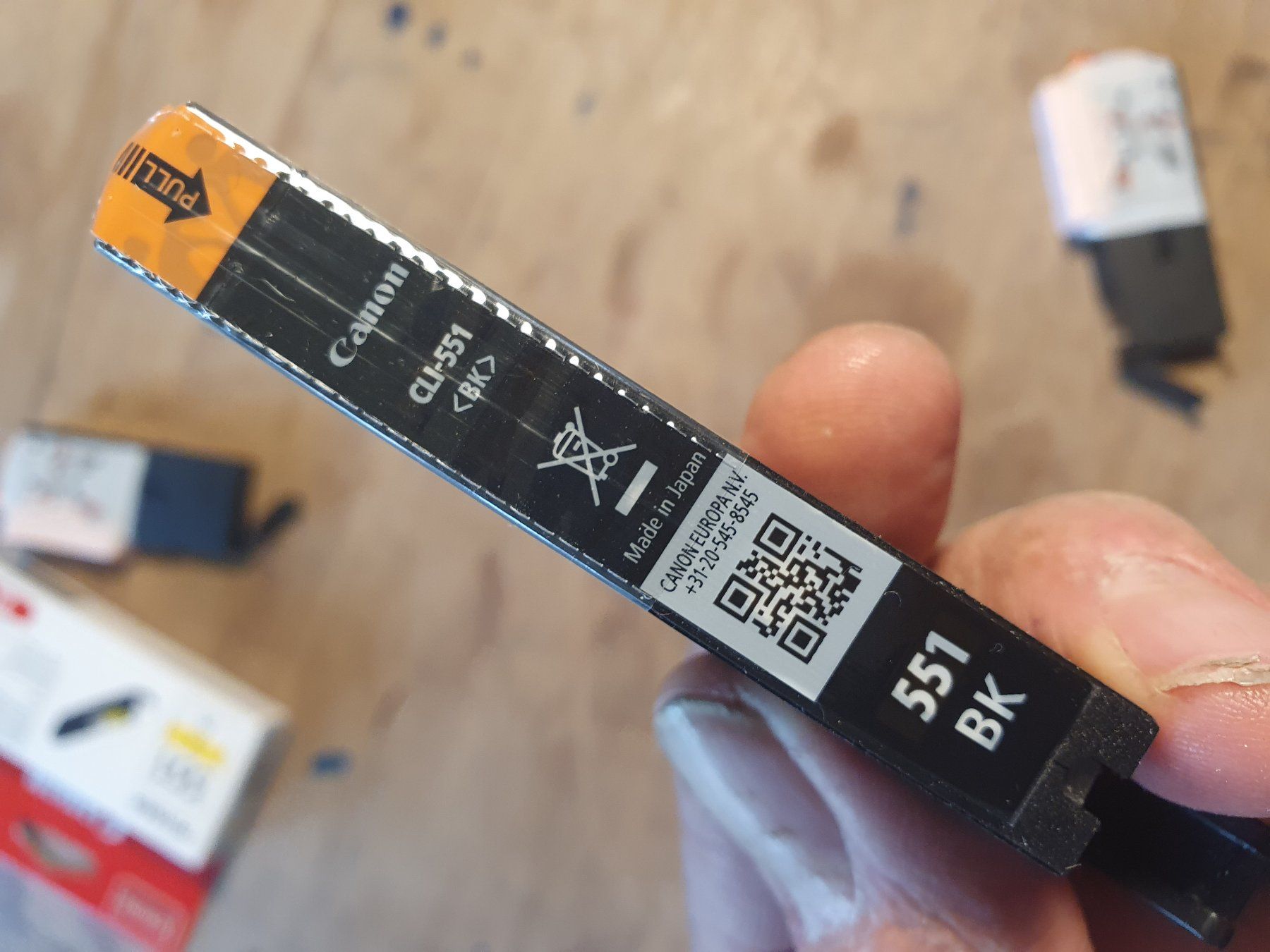 Canon Cartucce per stampanti & toner: 4 Stk Druckerpatronen Canon BK 551 – Usato da Zürich venduto da loosebone 2