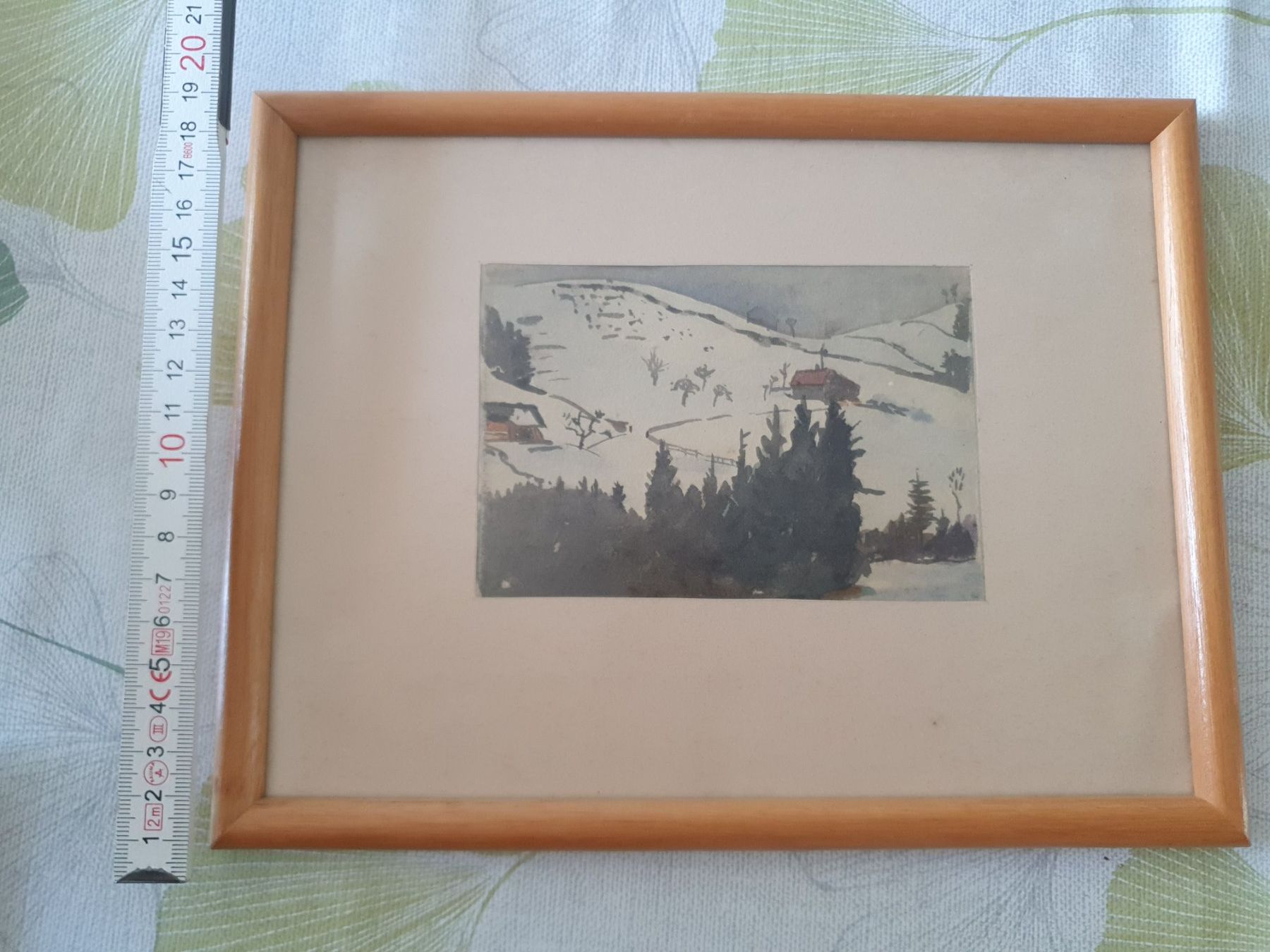Posters & Illustrations: Bild Rahmen verschneite Landschaft 20x25 cm – D'occasion à Winterthur par Natascha_1994 1