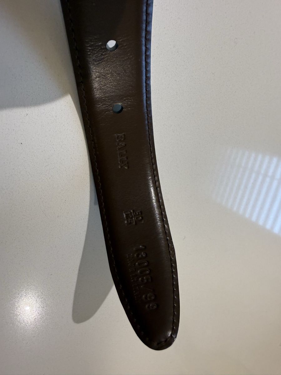 Bally Cinture: Bally Belt - Black Leather – Nuovo (secondo la descrizione) da Zürich venduto da andreamt 3