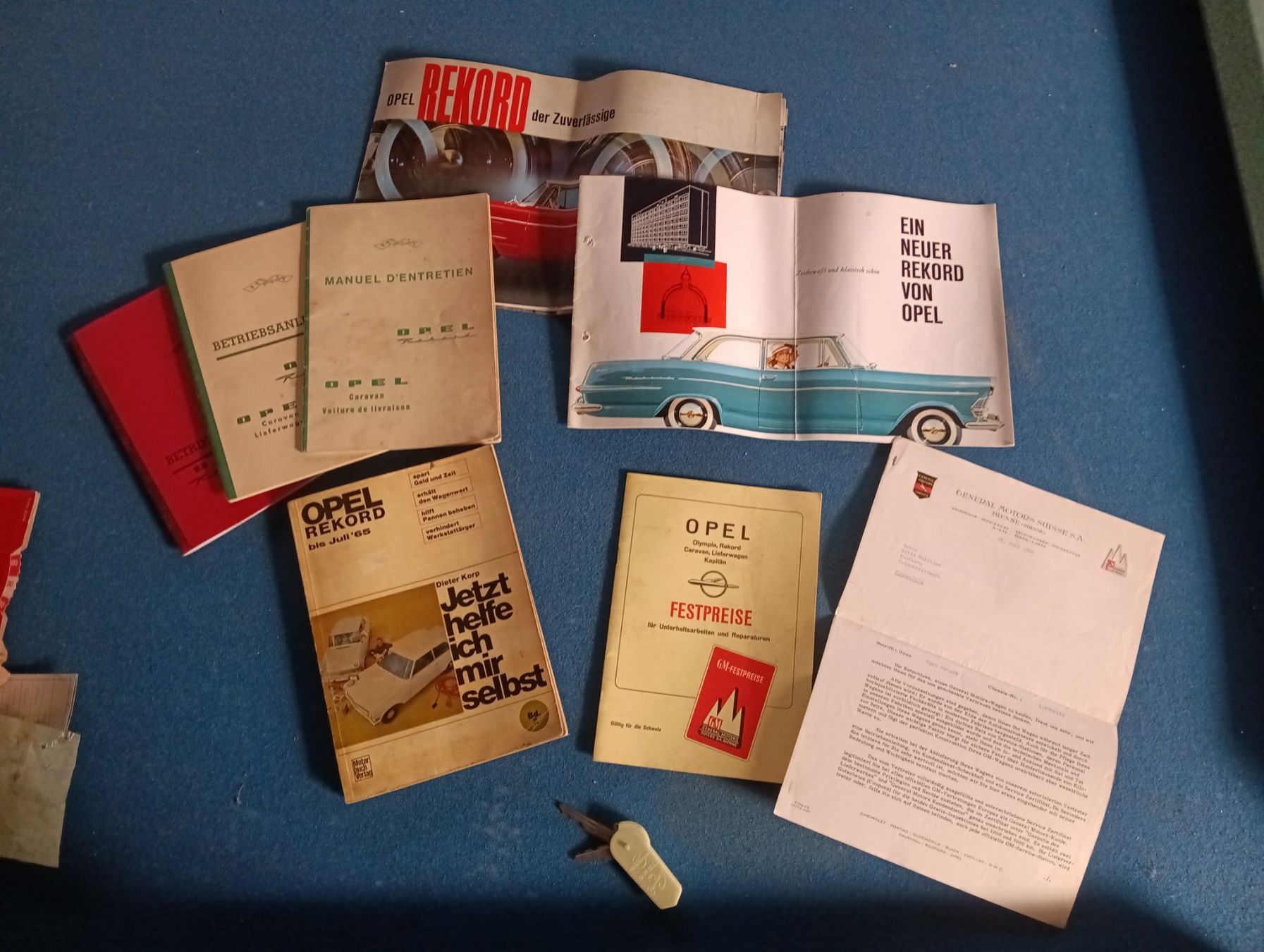 Opel Autos: GM Suisse Opel Rekord P2, Top Zustand, Jahrgang 1962! – Gebraucht aus Neukirch an der Thur von Sunnyboy4258 7