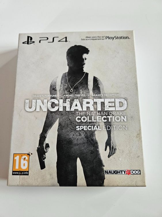 JEU PS4 UNCHARTED The Nathan Drake Collection Édition Spéciale Goodies