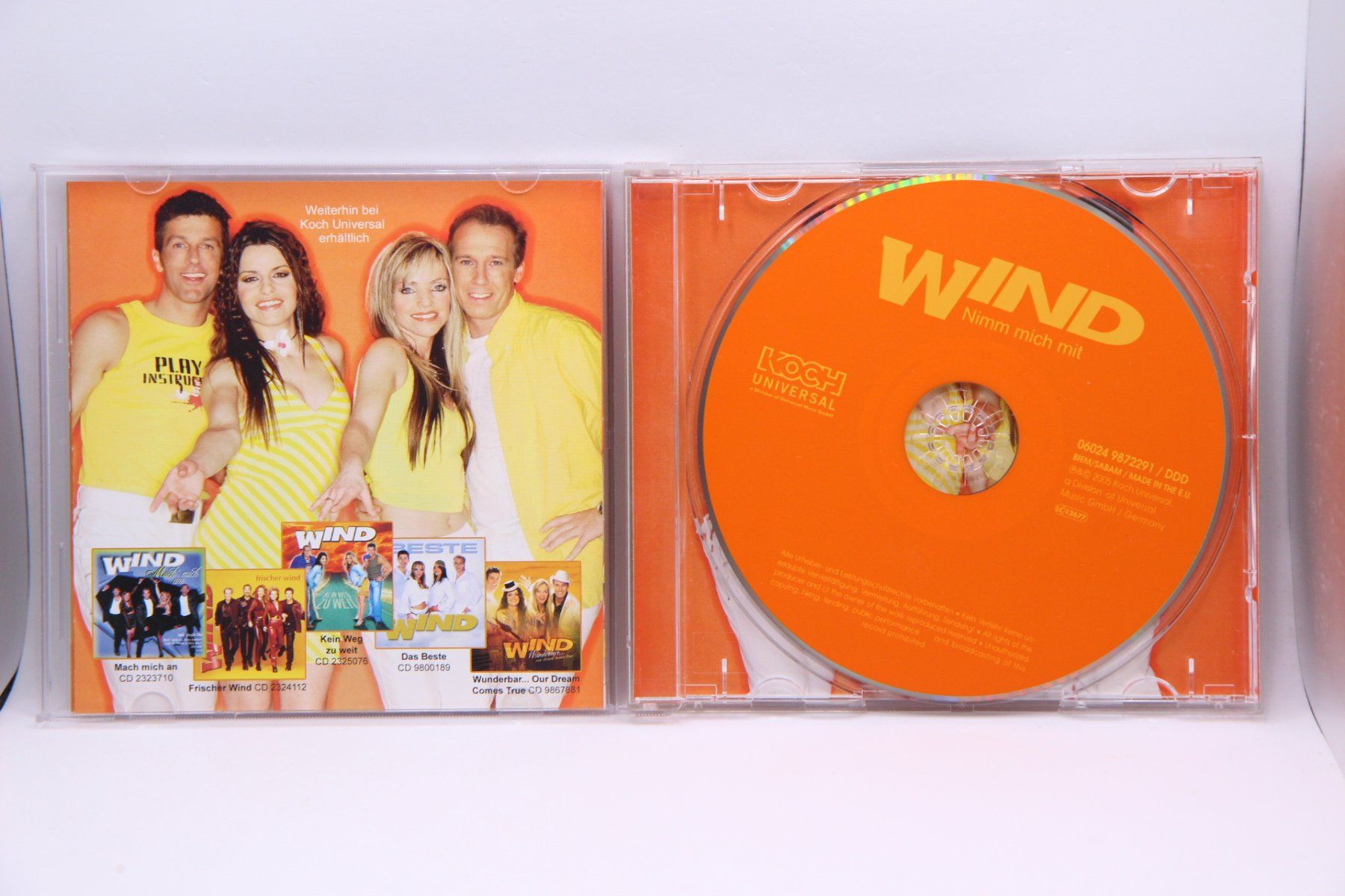 CD: CD Wind– Nimm Mich Mit – Usato da Ernetschwil venduto da luisvonerni 2