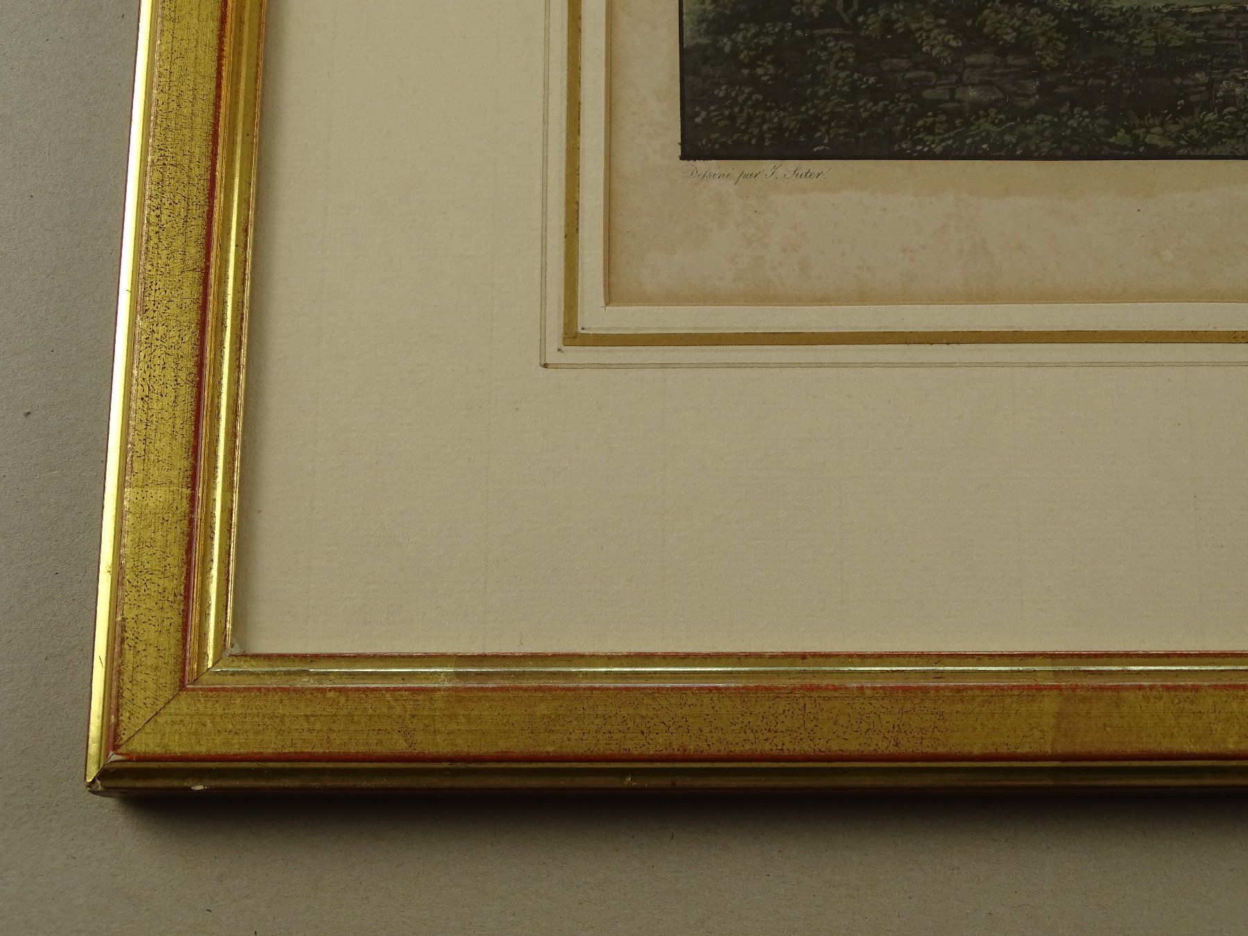 Stiche: VEVEY, ALTKOLORIERTE AQUATINTA UM 1835 – Gebraucht aus Grüningen von Kartensammler 7
