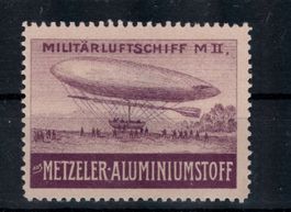 Metzeler Vignette Luftschiff MII in violett