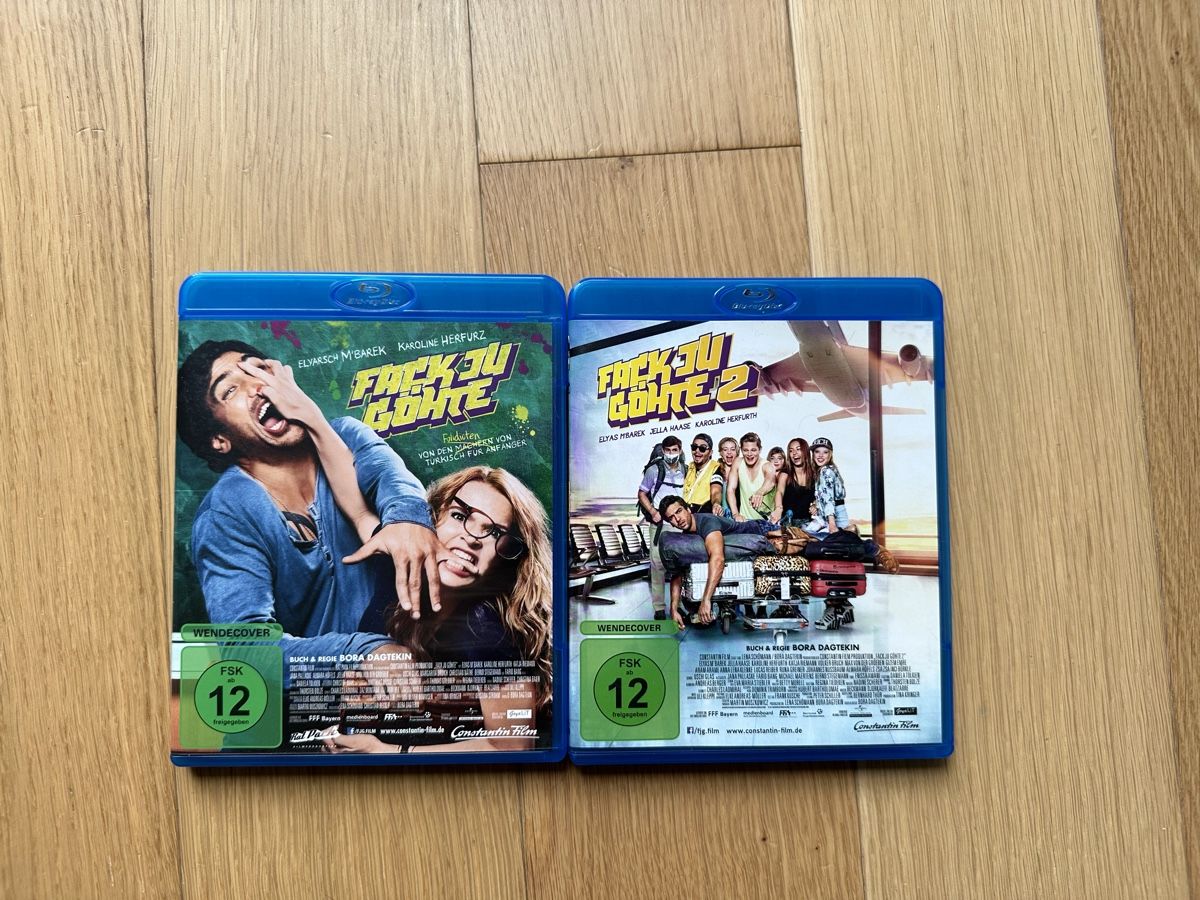 Tutti i DVDs: DVD Fuck Ju Göthe 1 & 2 – Usato da Oberriet SG venduto da Fjellhopp