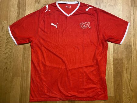 ORIGINAL SCHWEIZ NATI EM 2008 MAILLOT SUISSE PUMA XL