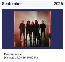 Evanescence 29.9.2026