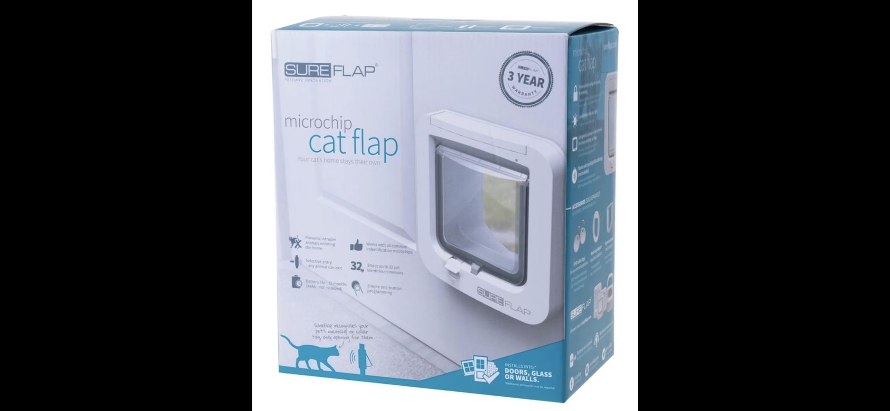 Chatières: Katzenklappe mit Chipleser - SureFlap – D'occasion à Winterthur par CMR1190 3