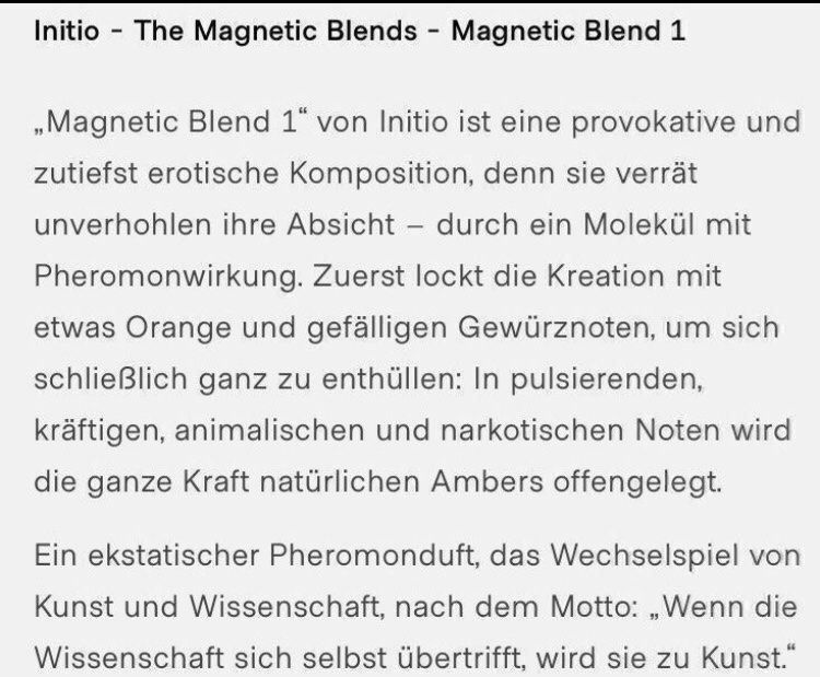 Initio Profumi & Eau de Toilette: INITIO MAGNETIC BLEND 1 Abfüllung 2 ml – Nuovo (secondo la descrizione) da St. Gallen venduto da lfs_nxl8 4
