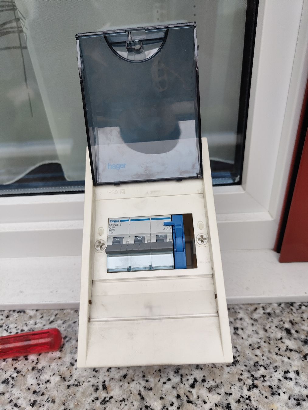 Hager Interruttori: Hager MCN316 Sicherungskasten, – Usato da Schlieren venduto da bingo33 7