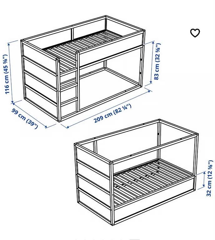 Betten: IKEA - Hochbett  – Gebraucht aus St. Gallen von cor_6fh6 1