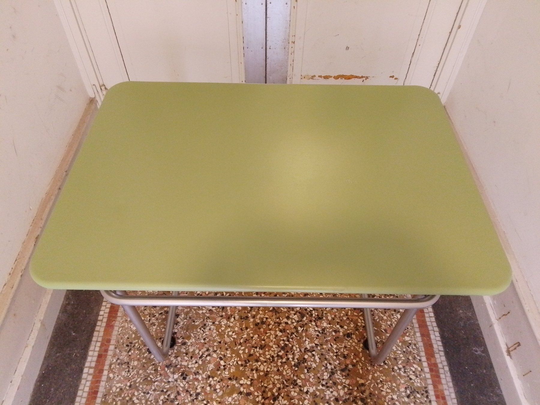 Embru Tavoli: Table de jardin Embru restaurée – Usato da Biel/Bienne venduto da frenetic 4