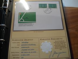 Abart "Fussball-EM" 2008, FDC, geänderte Eckzähnung