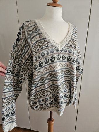 Hippie Boho Vintage Pullover