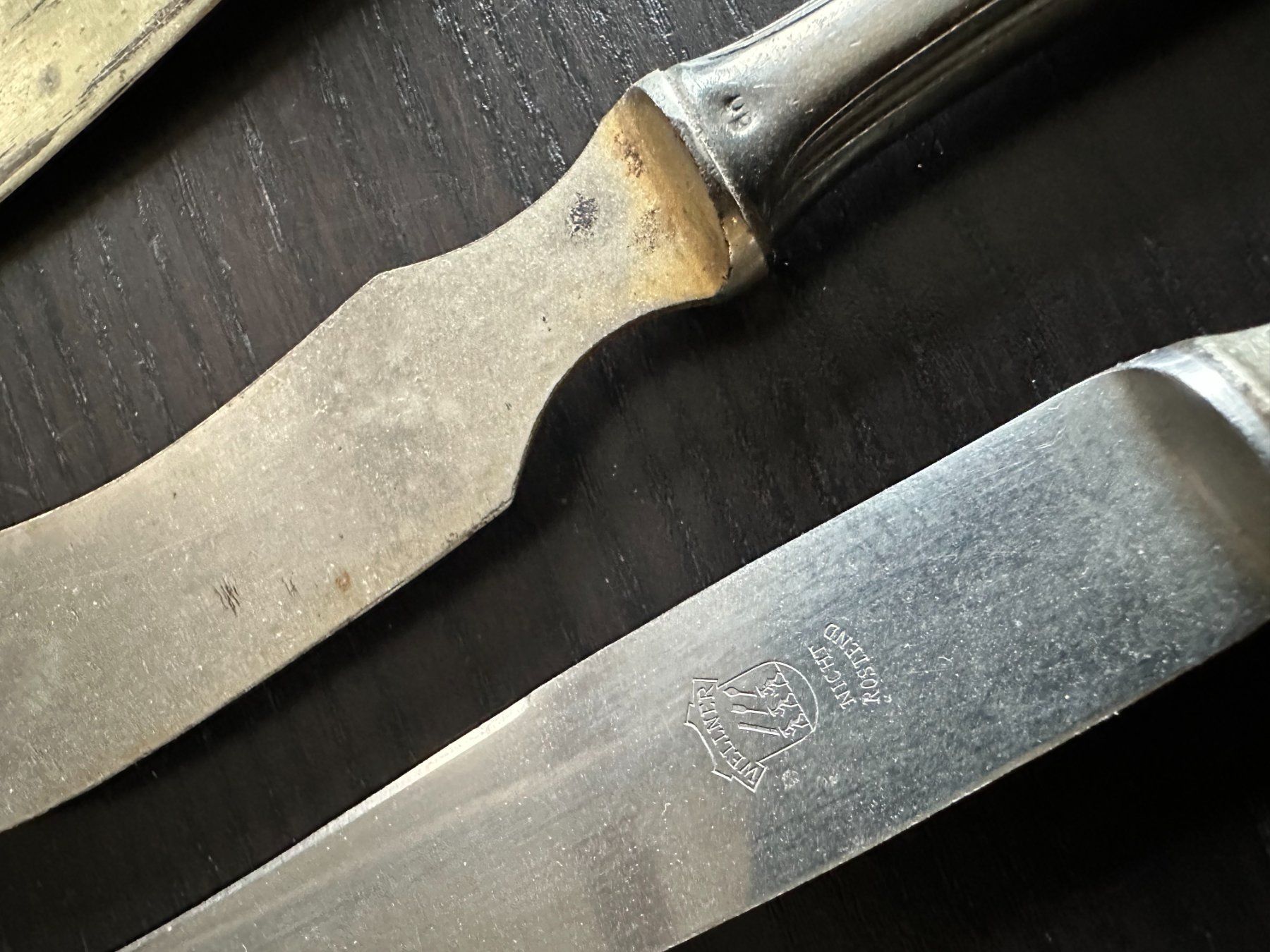 Set di posate: Antikes Besteck mit Schale – Usato da Buttwil venduto da magdalena60 5