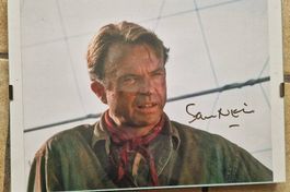 Jurassic Park . Autographe Sam Neill