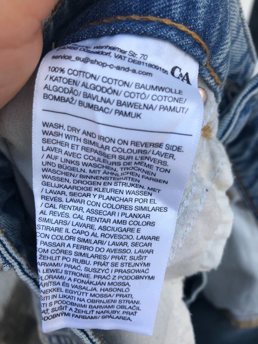 Gonne: C&A Jeansrock maxi lang – Usato da Wädenswil venduto da Pixie_ 4