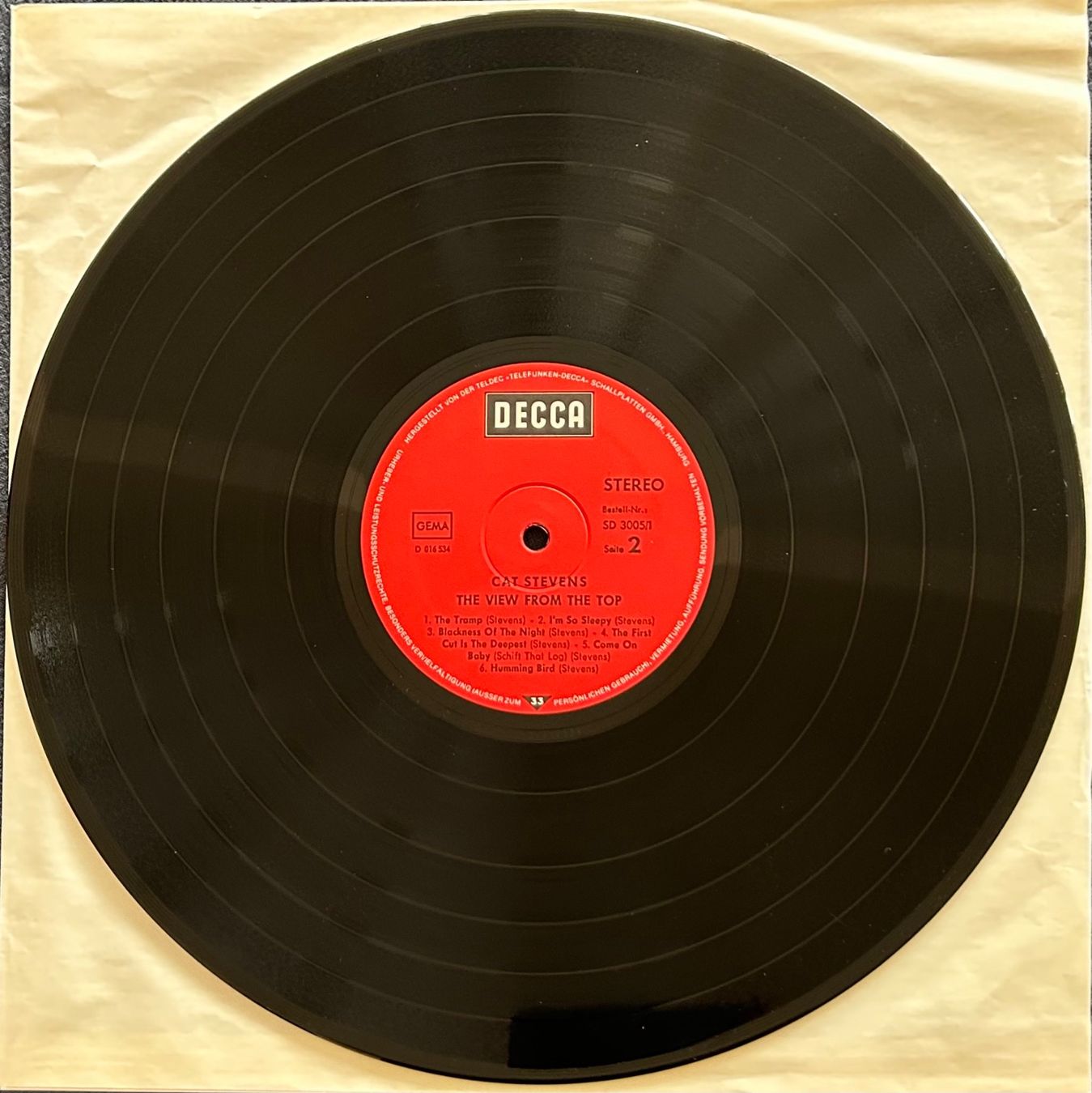 Schallplatten: Cat Stevens / The View From The Top – Gebraucht aus Spiez von martin-7973 4