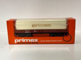 Primex HO Niederbordwagen 4554 mit Plane AC