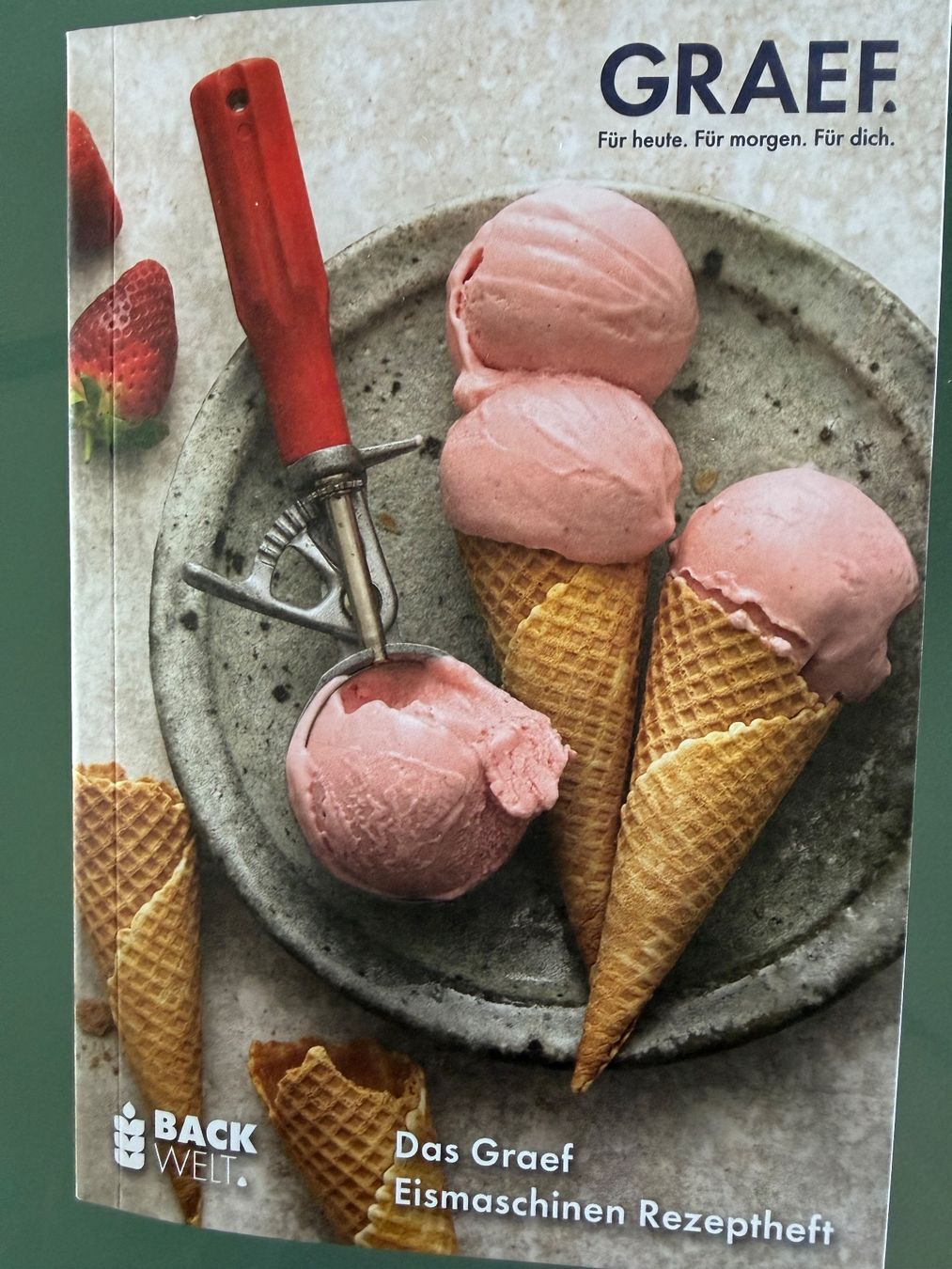Graef Küchengeräte: GRAEF Eiscreme Maschine – Neu und originalverpackt aus Obstalden von Nminusch 3
