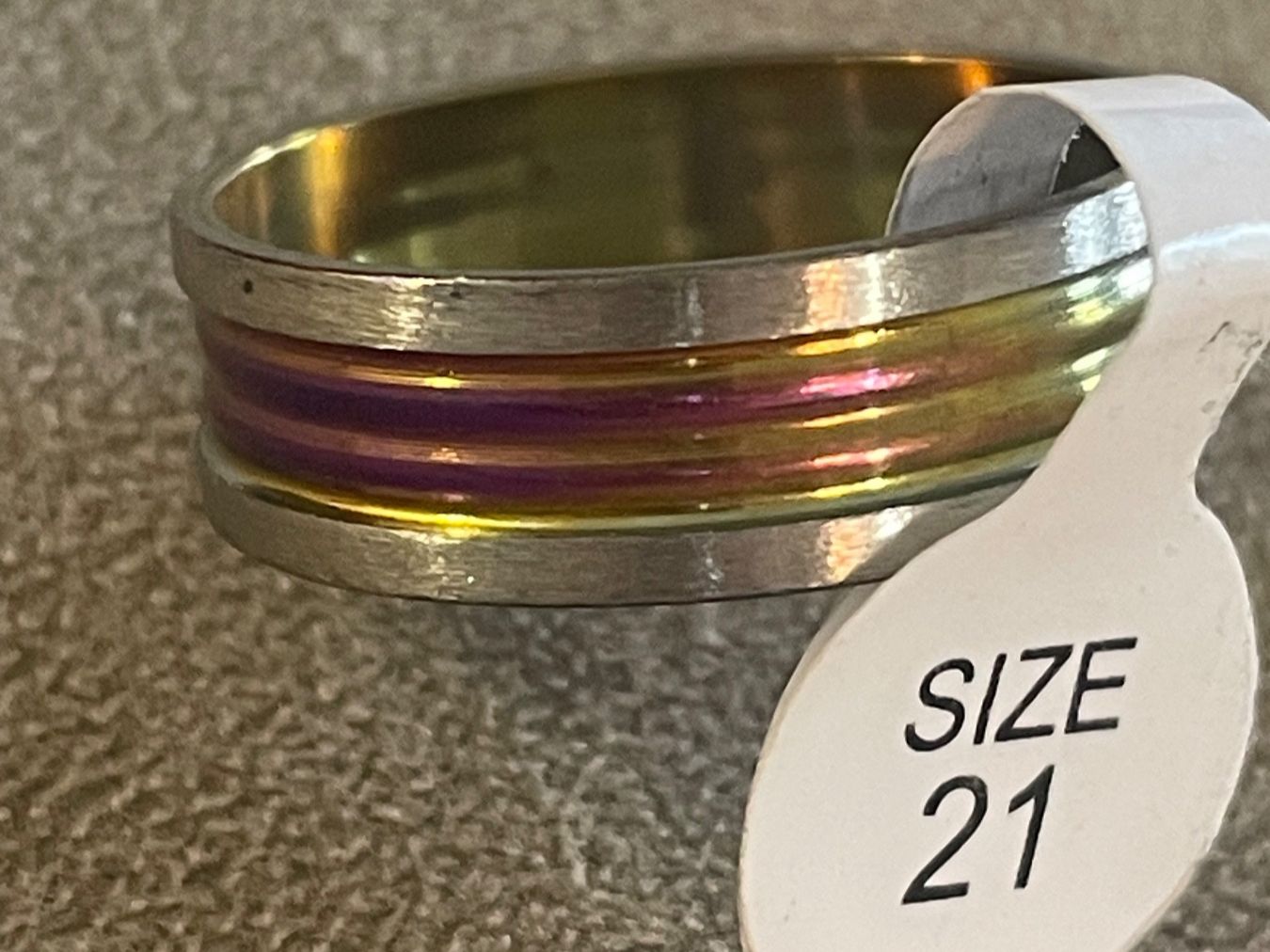 Ringe: Ring Size 21 - Bague – Neu (gemäss Beschreibung) aus Minusio von Pink222