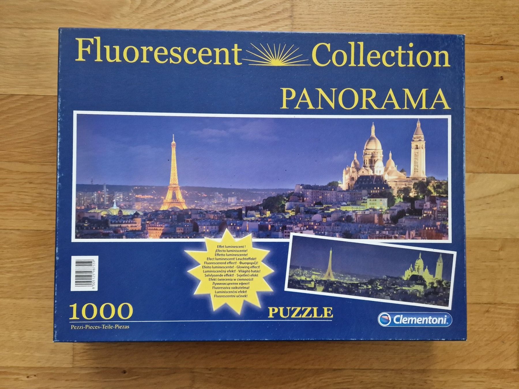 Puzzles: Panorama Puzzle fluoreszierend - 1000 Teile – Gebraucht aus Lachen SZ von It_is_what_it_is