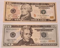 Lot 10 $ 2009 + 20 $ 2004 - BANKFRISCH