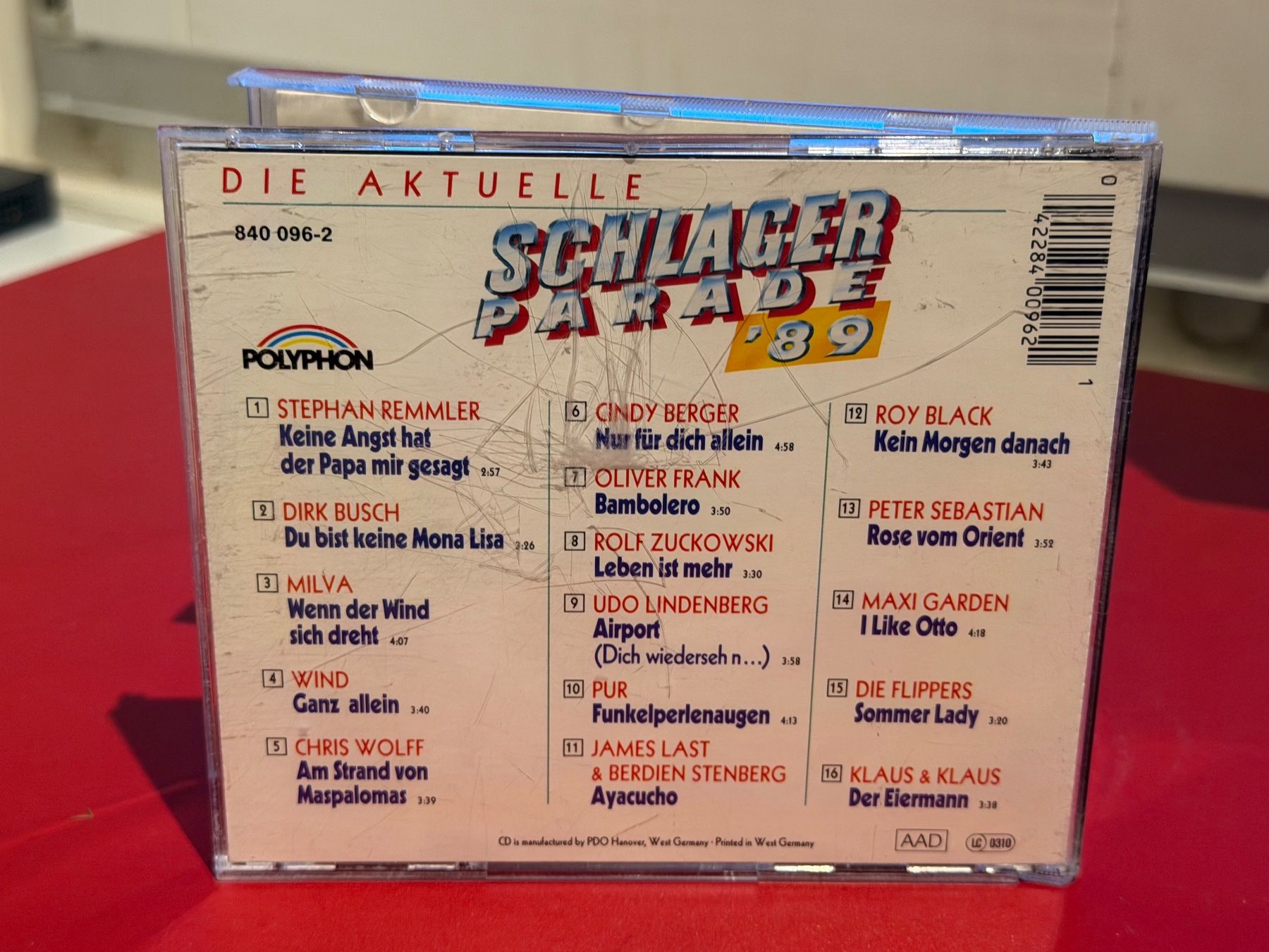 CD: Die Aktuelle Schlagerparade '89 - KA01E – Usato da Küsnacht ZH venduto da Jazztilldawn 1