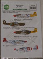 Decals Mustangs P-51B/C over Europe,1/72