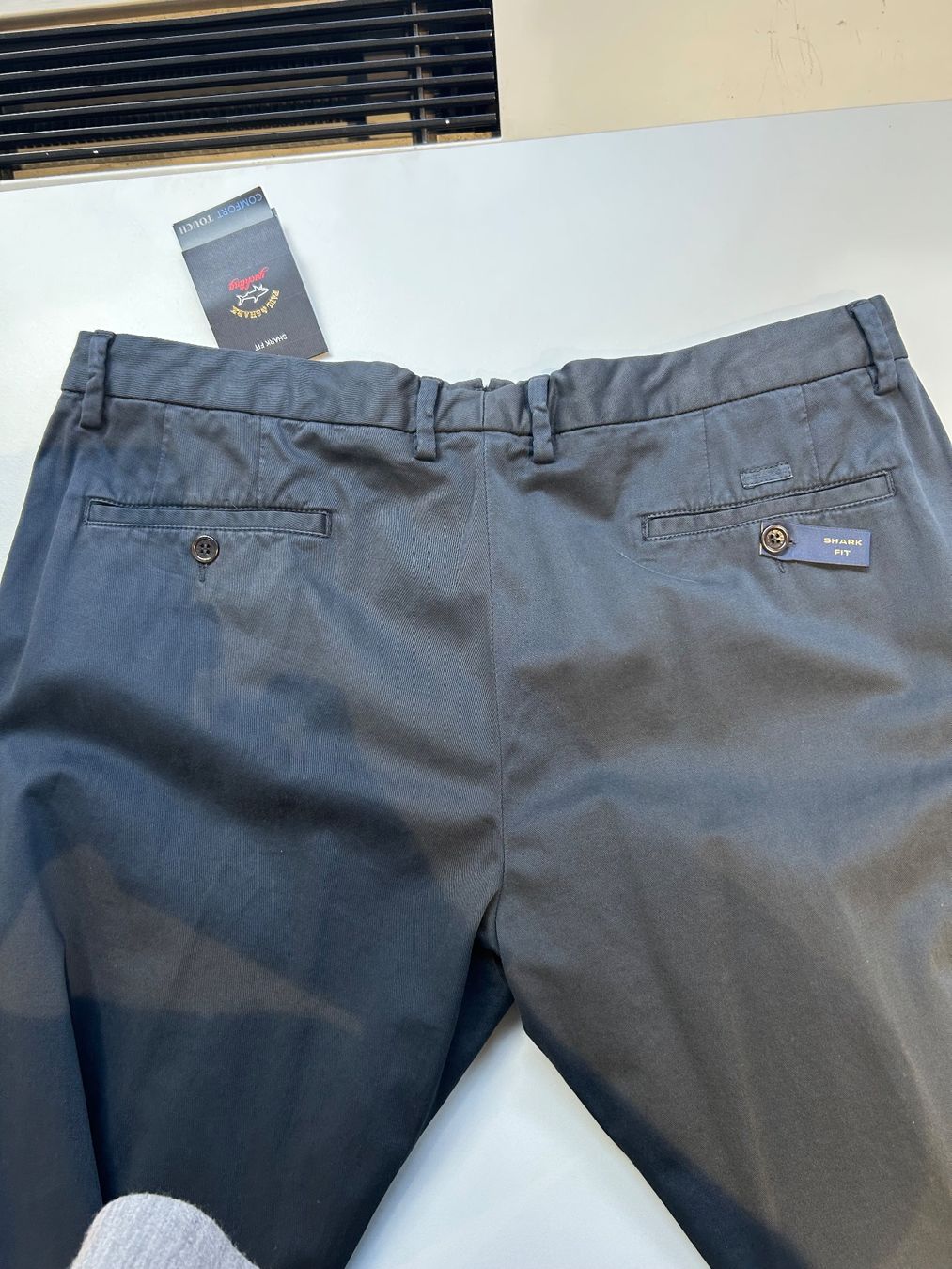 Paul & Shark Pantaloni: Paul & Shark Hose ocean blu, Gr. 48, neu – Nuovo e nell'imballaggio originale da Glattpark(Opfikon) venduto da Cmberger 4