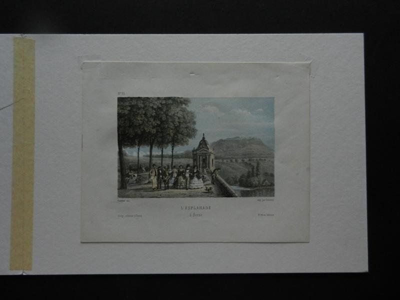 Gravures: Bern l'esplanade – D'occasion à Risch par Rischli15 1