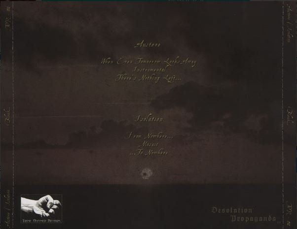 CDs: Austere/Isolation (Split) - Bleak... – Gebraucht aus St-Cergue von VeganWarrior 1