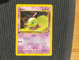Pokemon Natu 1.Edition Non Holo Neo Genesis