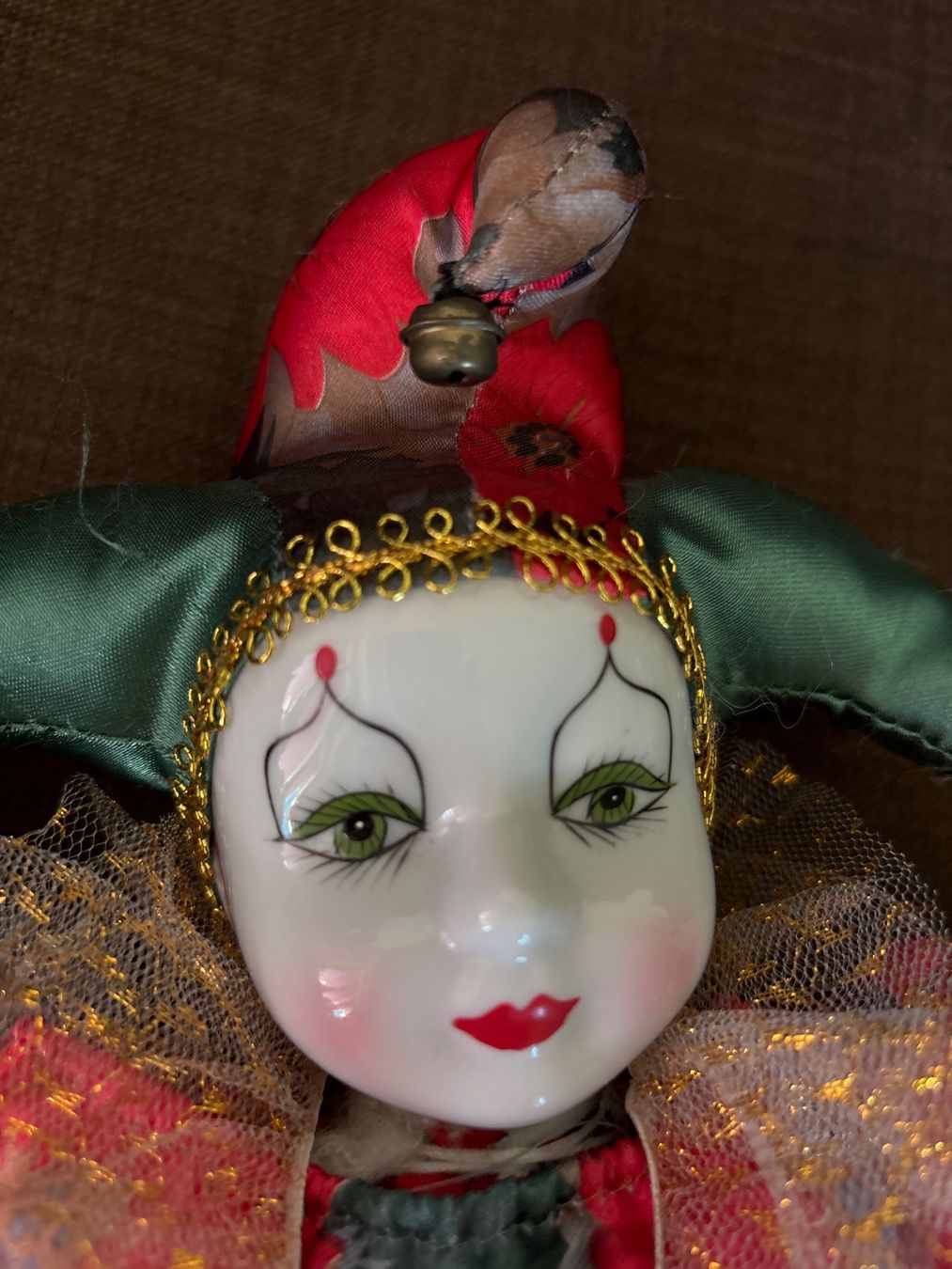 Bambole: Porzellanpuppe Harlekin – Usato da Genève venduto da Livsonman 2